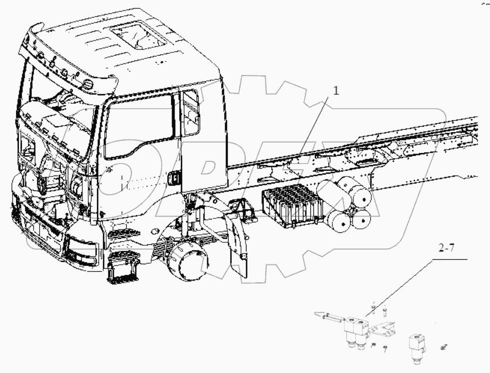  CHASSIS ELECTRICAL/ADDITIONAL/F3000 DUMP TRUCK