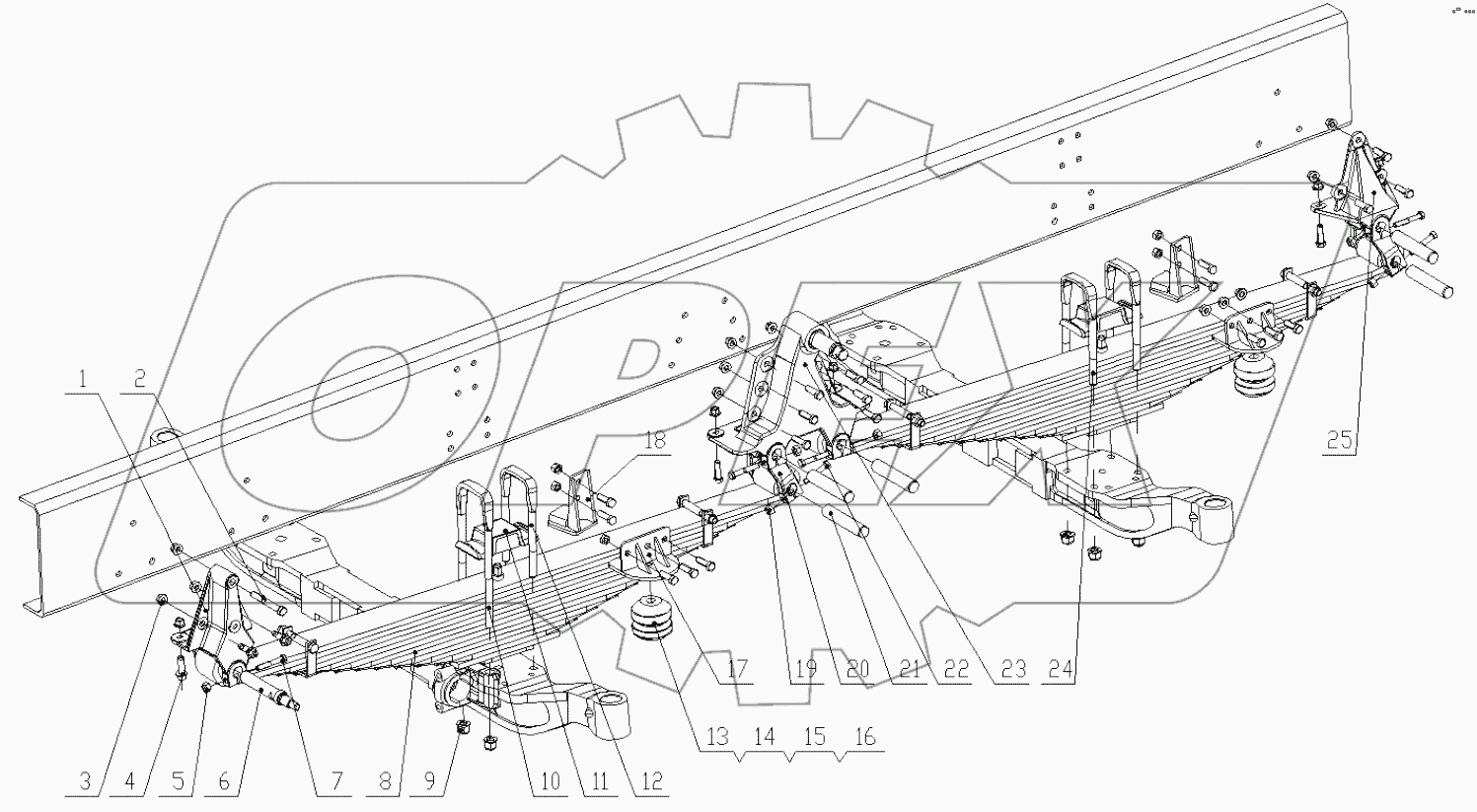  FRONT SUSPENSION (DC95319690905)