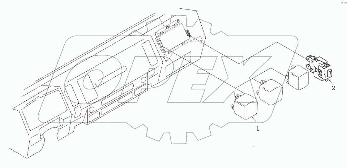  Реле, предохранитель;RELAY, FUSE