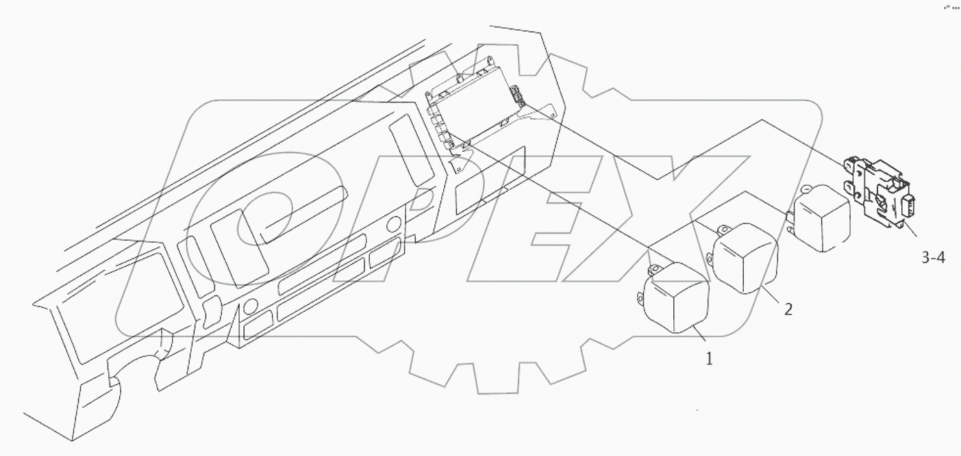  Реле, предохранитель;RELAY, FUSE
