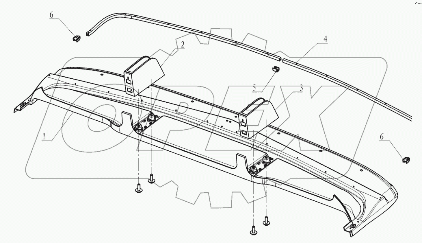  Багажная полка;LUGGAGE RACK
