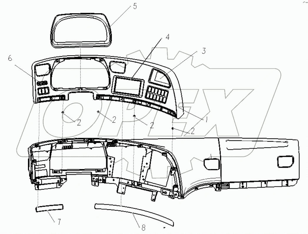  DASHBOARD PANEL ASSY