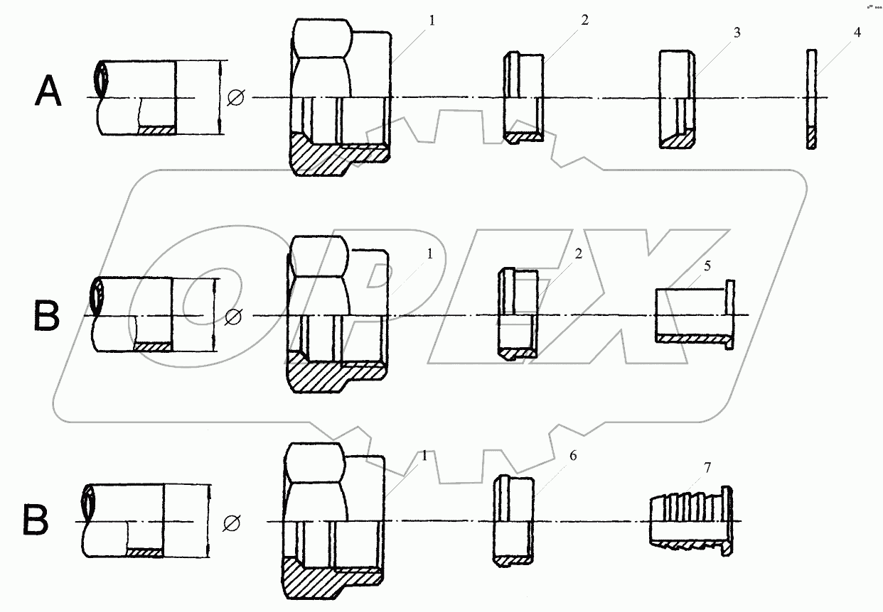  CONNECTING PARTS, LINE & NIPPLE JOINT