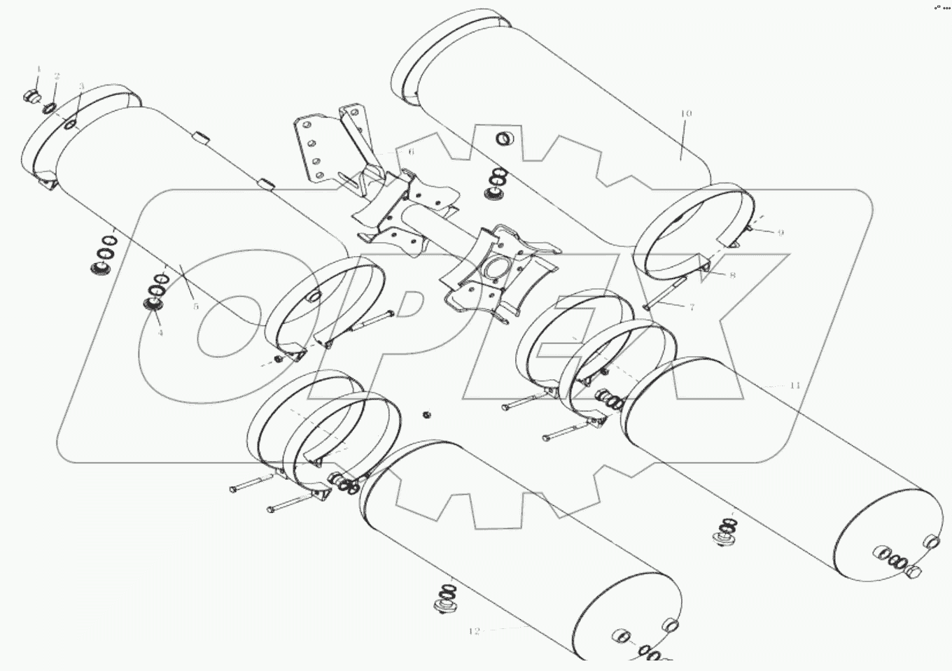  AIR TANK FIXING (C4)