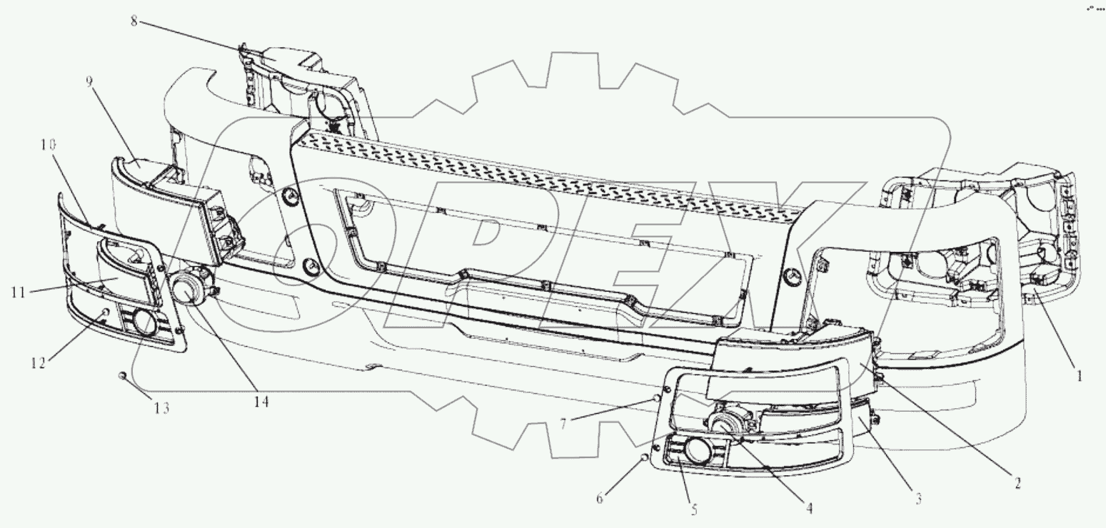  HEADLAMPS WITH FLASHER