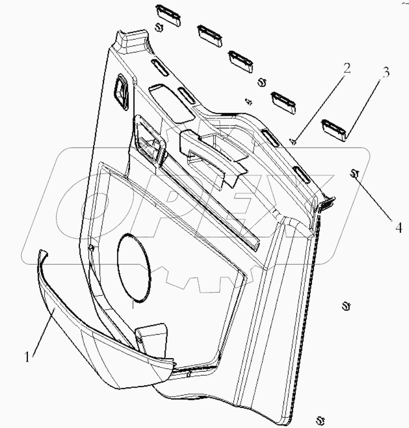  RIGHT DOOR INNER PANEL ASSEMBLY