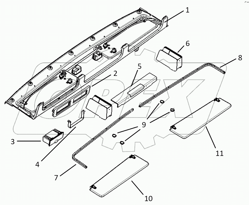  HIGH-ROOF CAB SUNDRIES BOX BODY