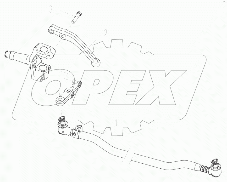  FRONT AXLE (MAN 5.5T)