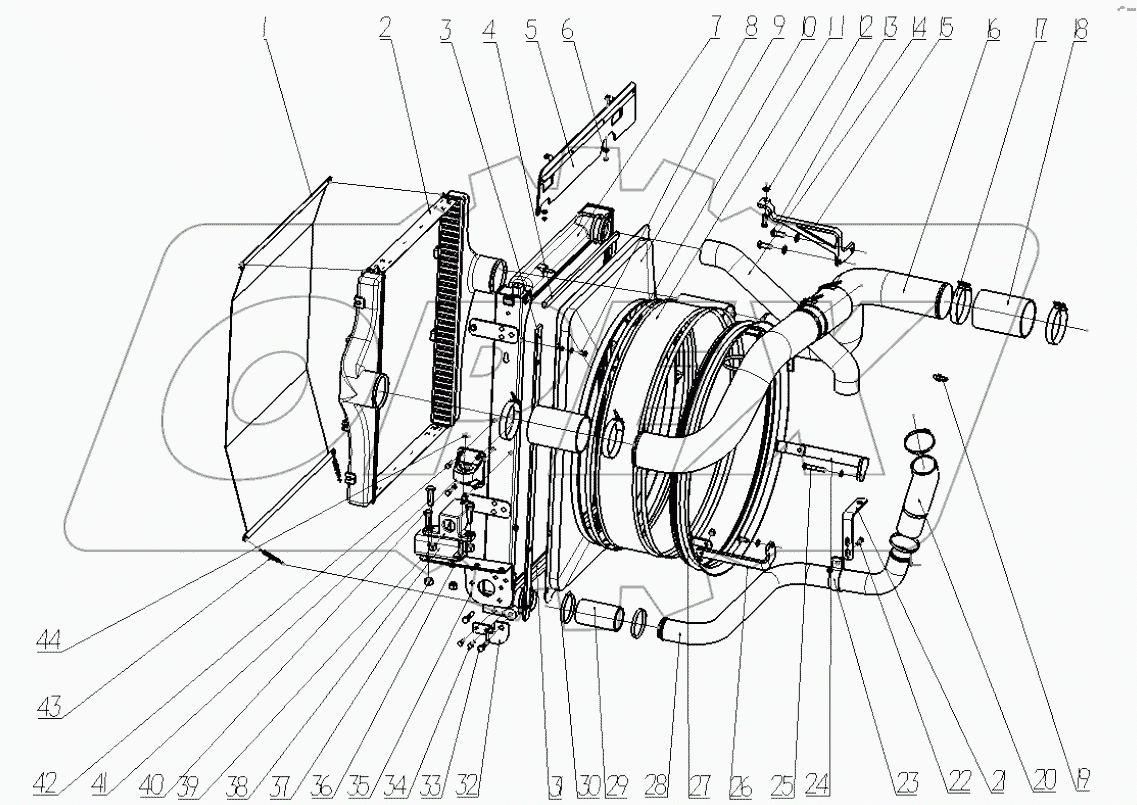  COOLER SYSTEM (NEW M3000/ISM)