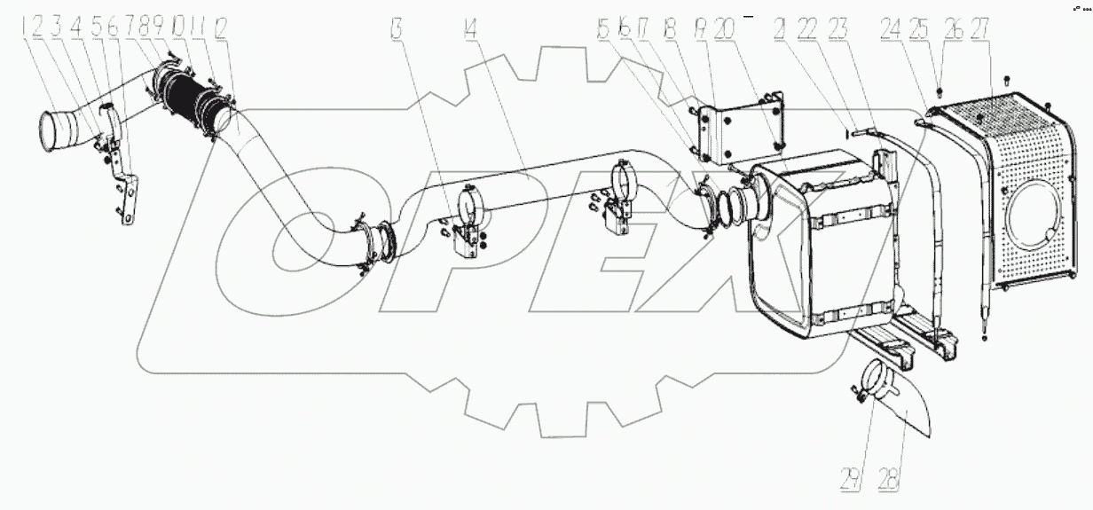  AFTERTREATMENT SYSTEM (ISM ENGINE)
