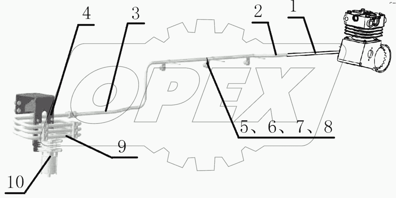  AIR COMPRESSOR PIPELINE