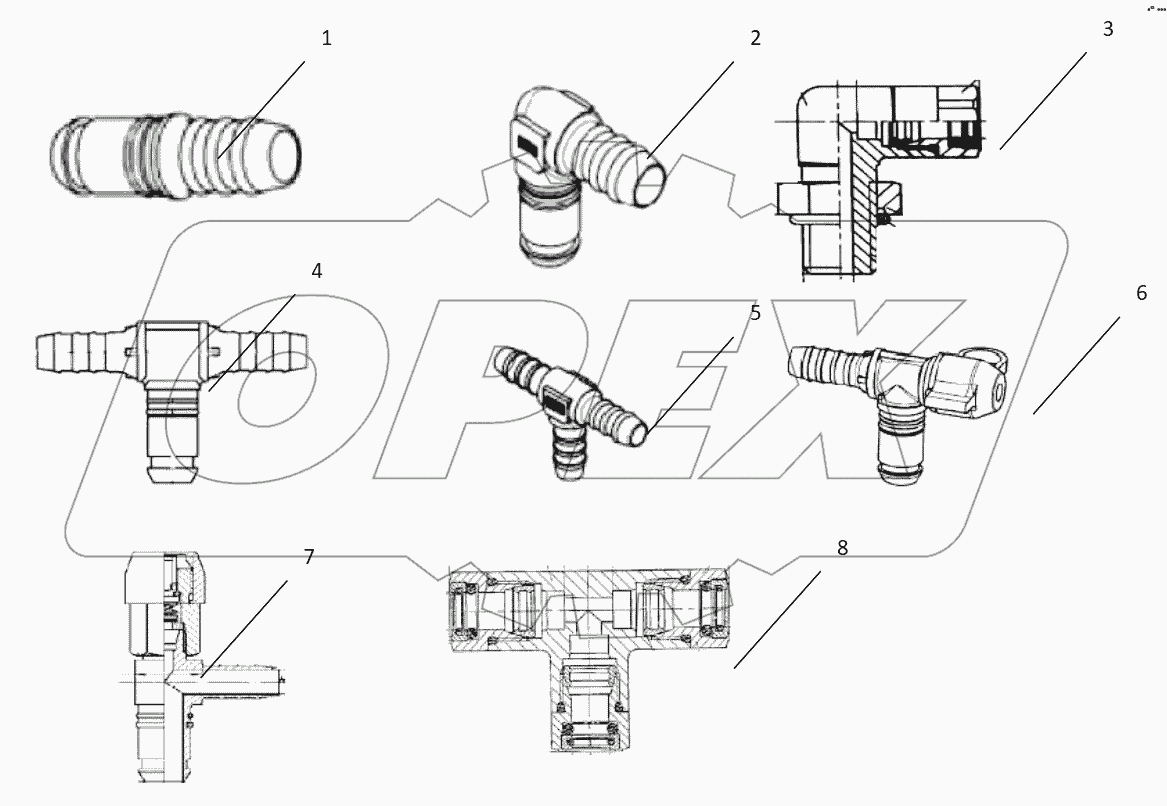  CONNECTING PARTS, LINE & NIPPLE JOINT