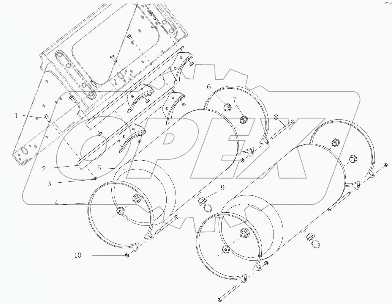  AIR TANK FIXING (в…Ў)