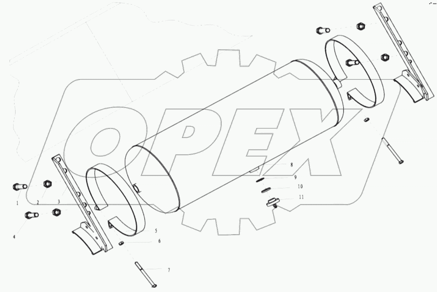  AIR TANK FIXING (в…Ў)