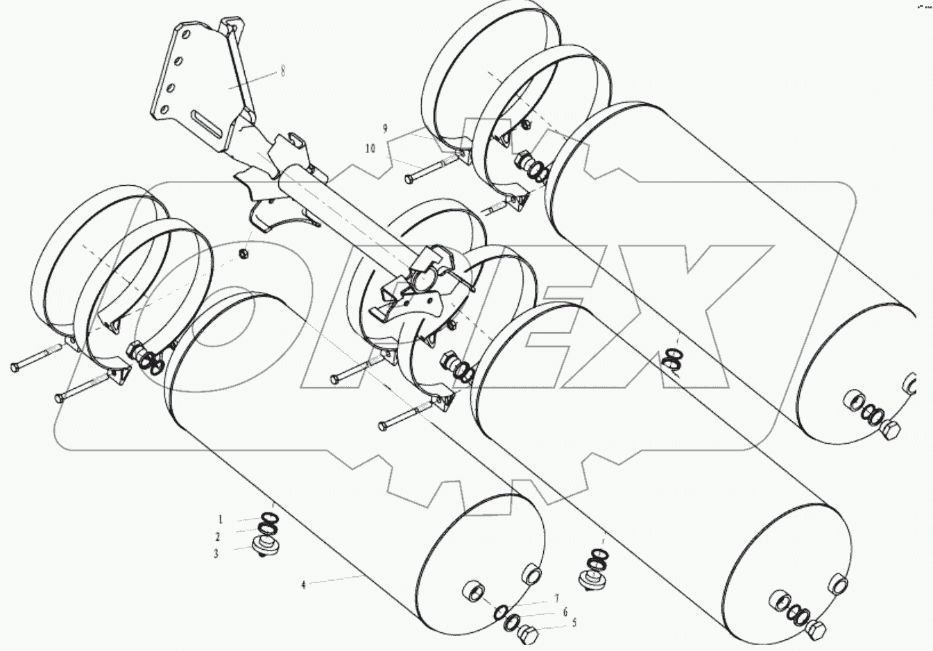  AIR TANK FIXING (в… )