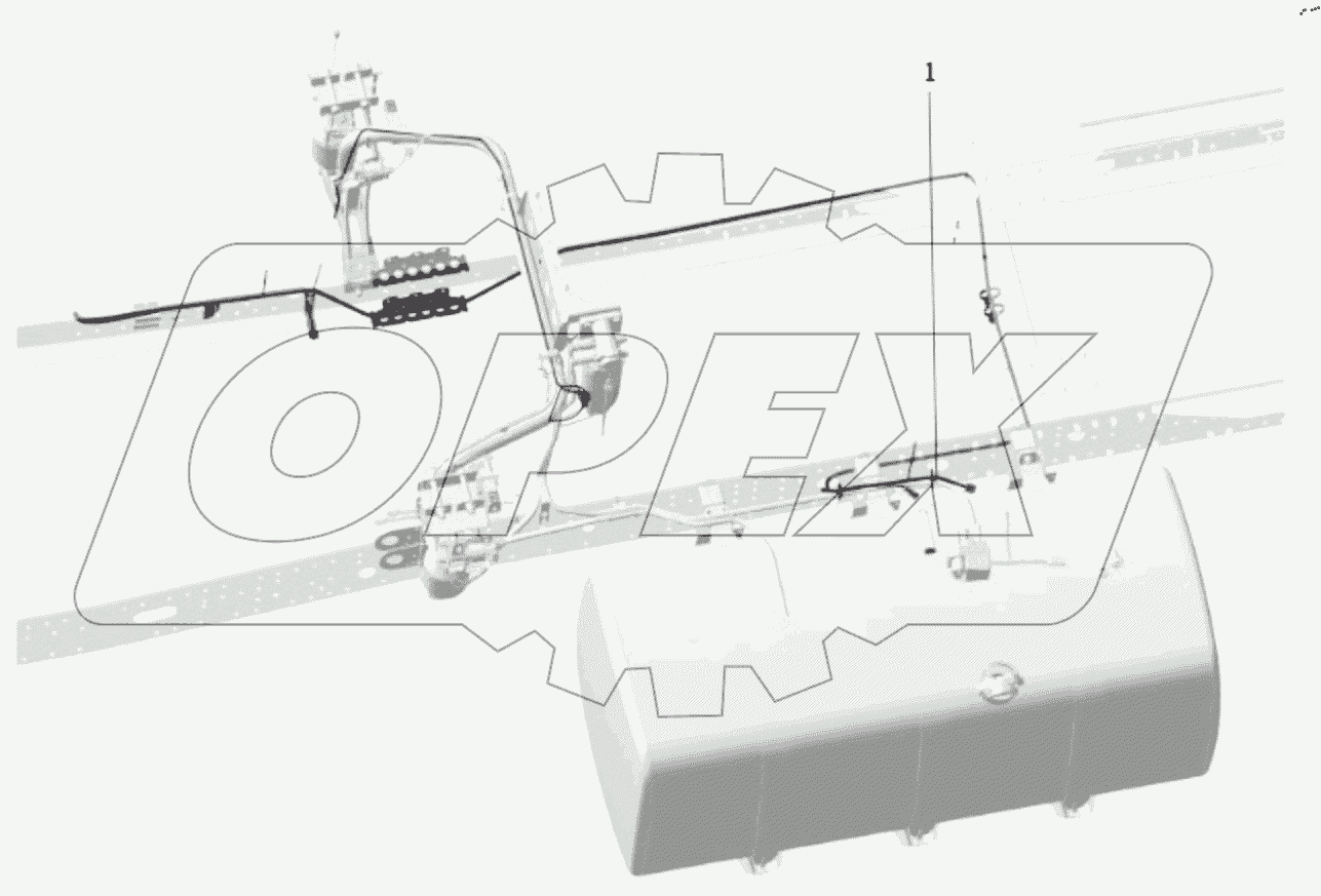  DC97259714654 FUEL TANK HEATING HARNESS