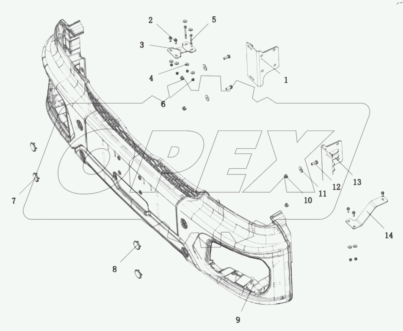  DC97259624068 BUMPER