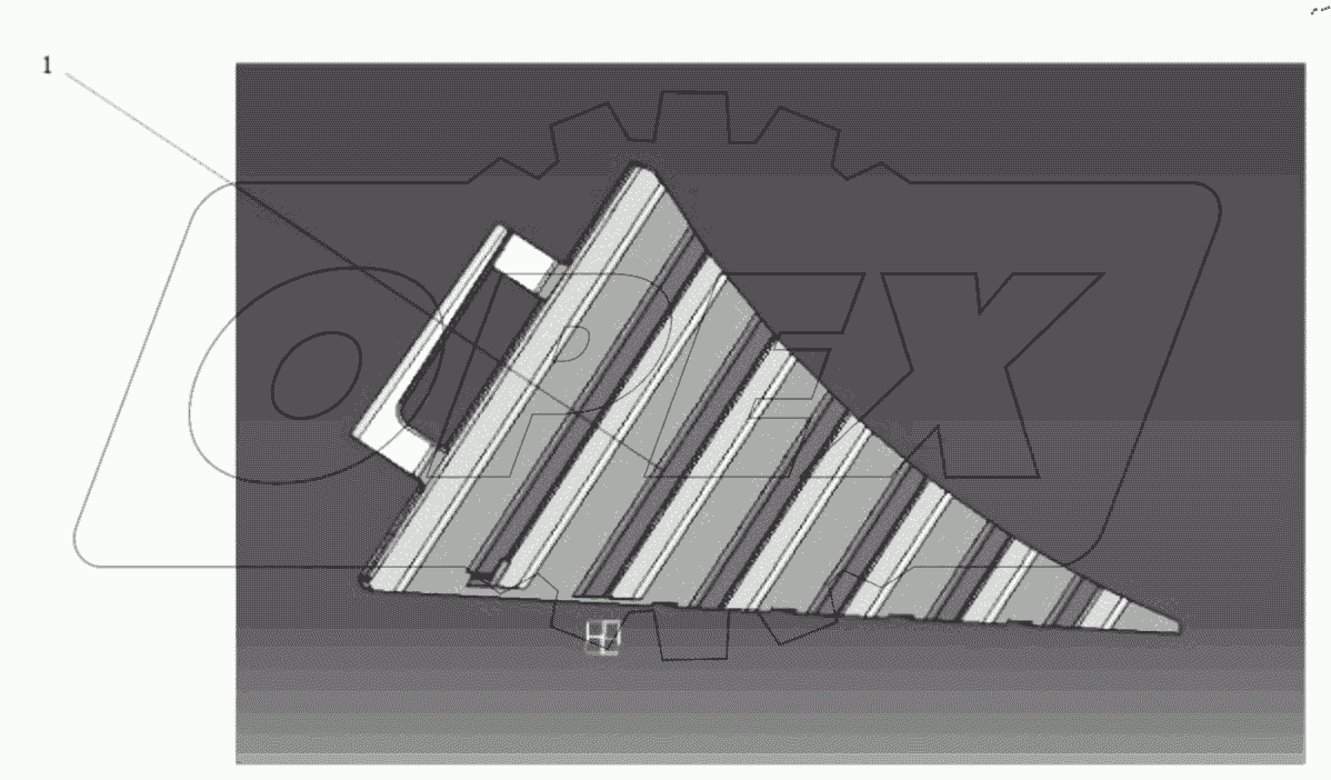  DC93259850001 PARKING WEDGE