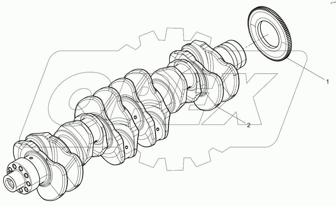  CRANKSHAFT SUBASSEMBLY