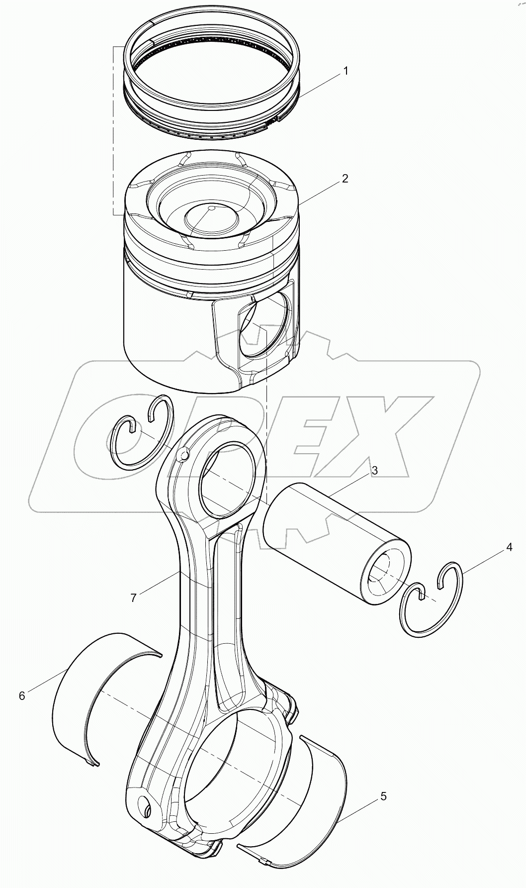  PISTON AND CONNECTING ROD GROUP
