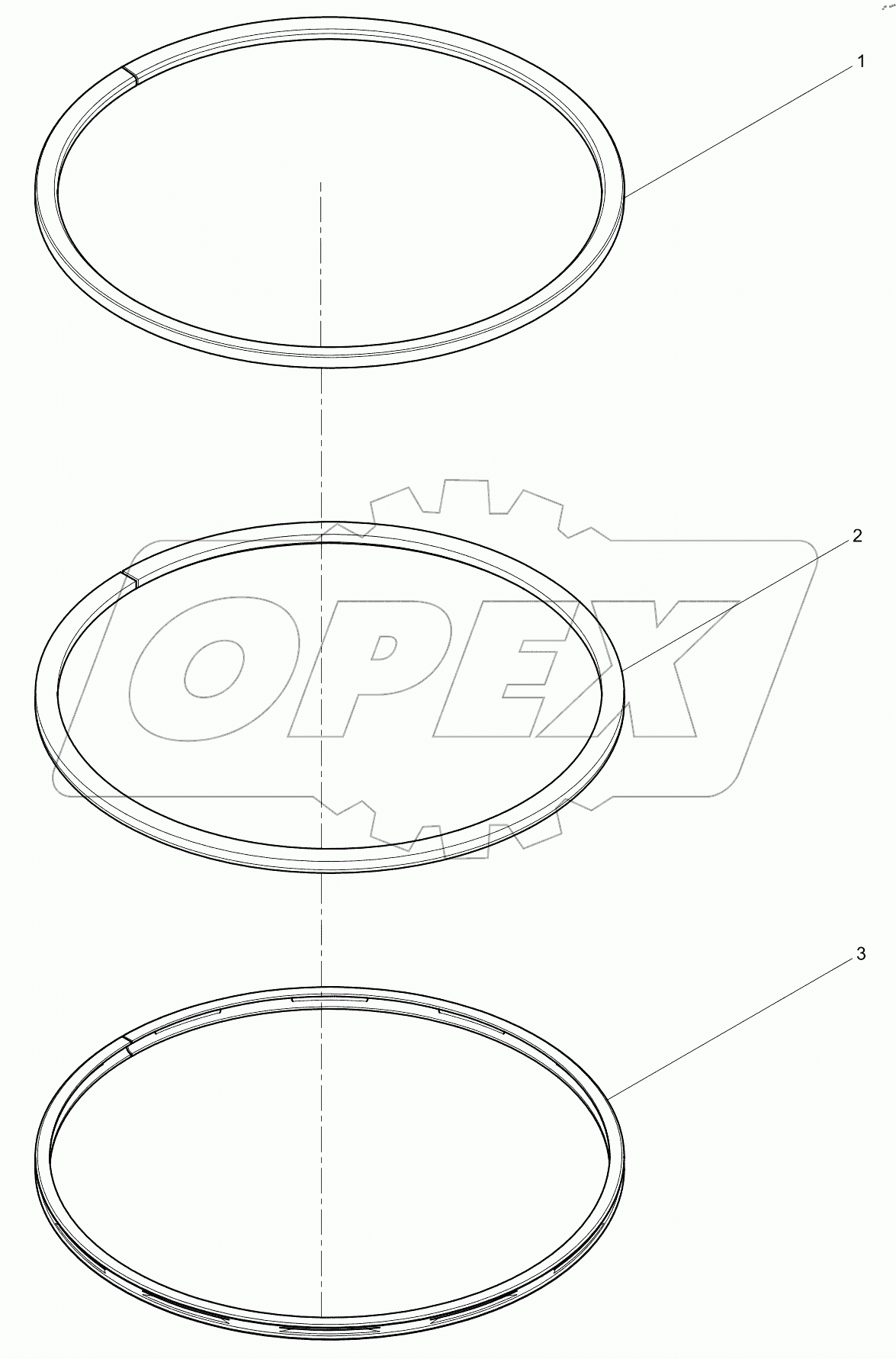  PISTON RING SET