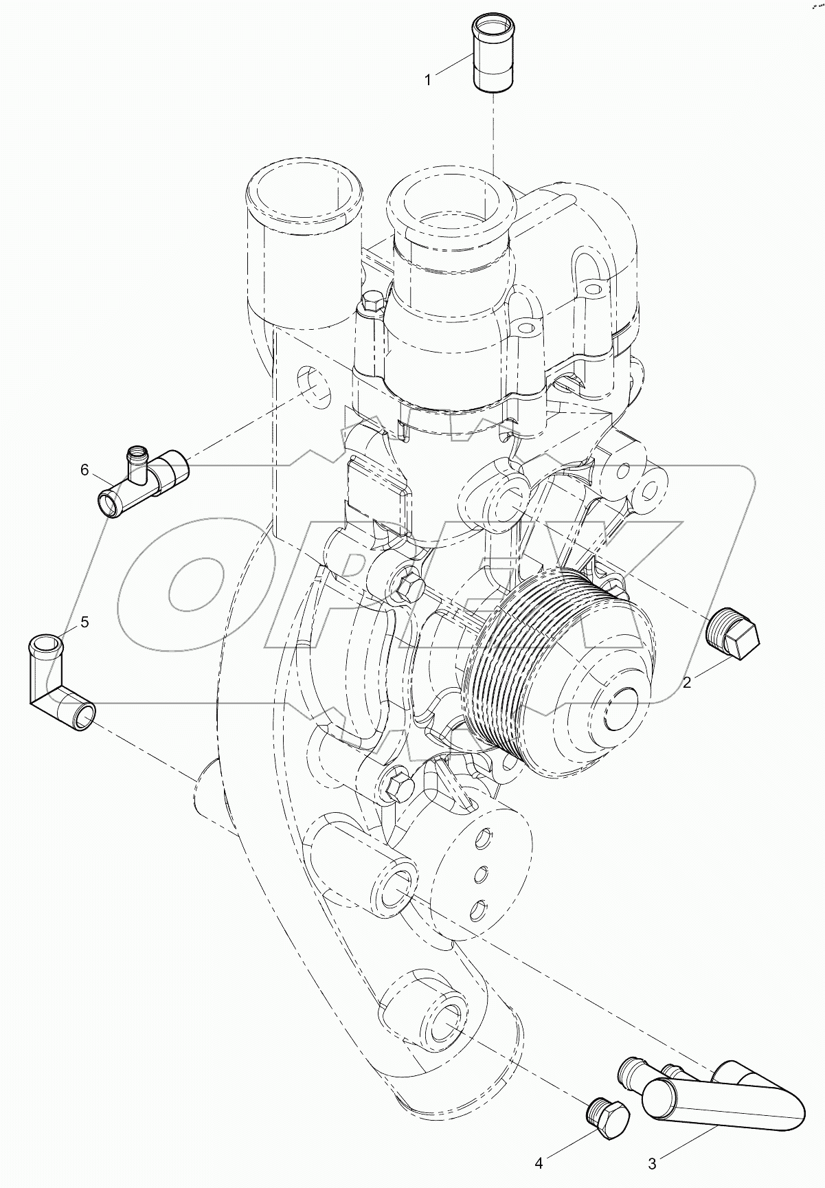  WATER PIPE CONNECTOR GROUP