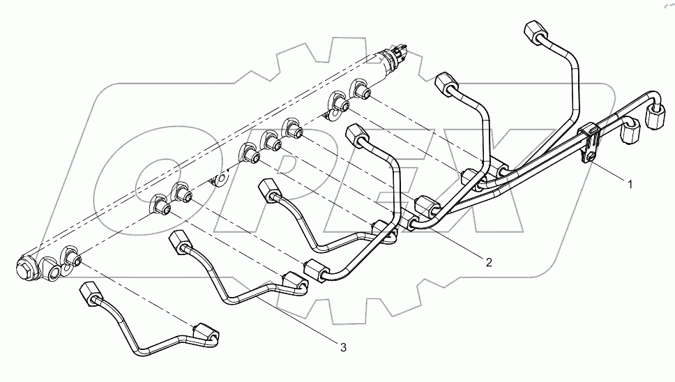  HIGH-PRESSURE FUEL PIPE ASSEMBLY