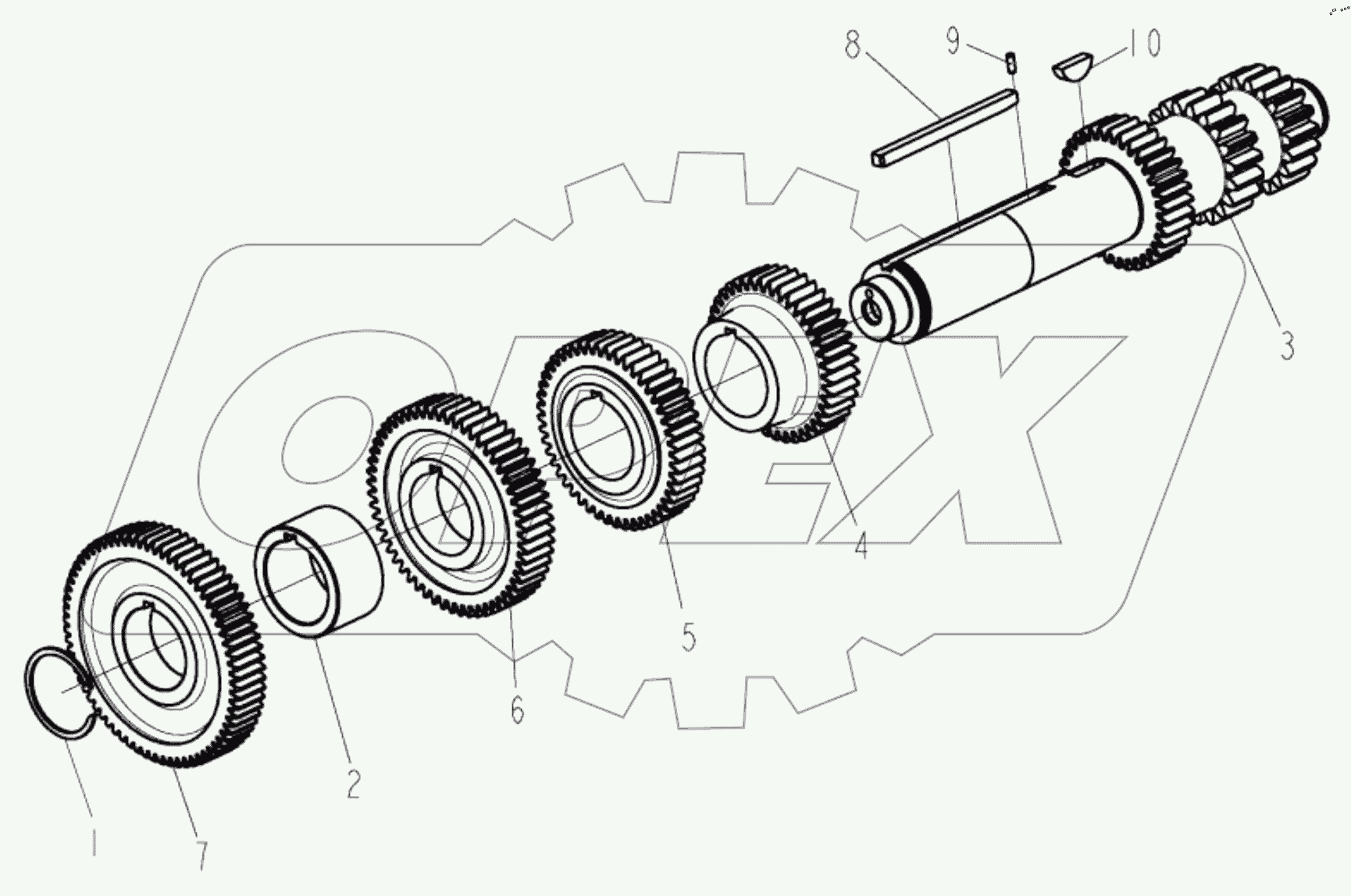  INTERMEDIATE SHAFT ASSEMBLY