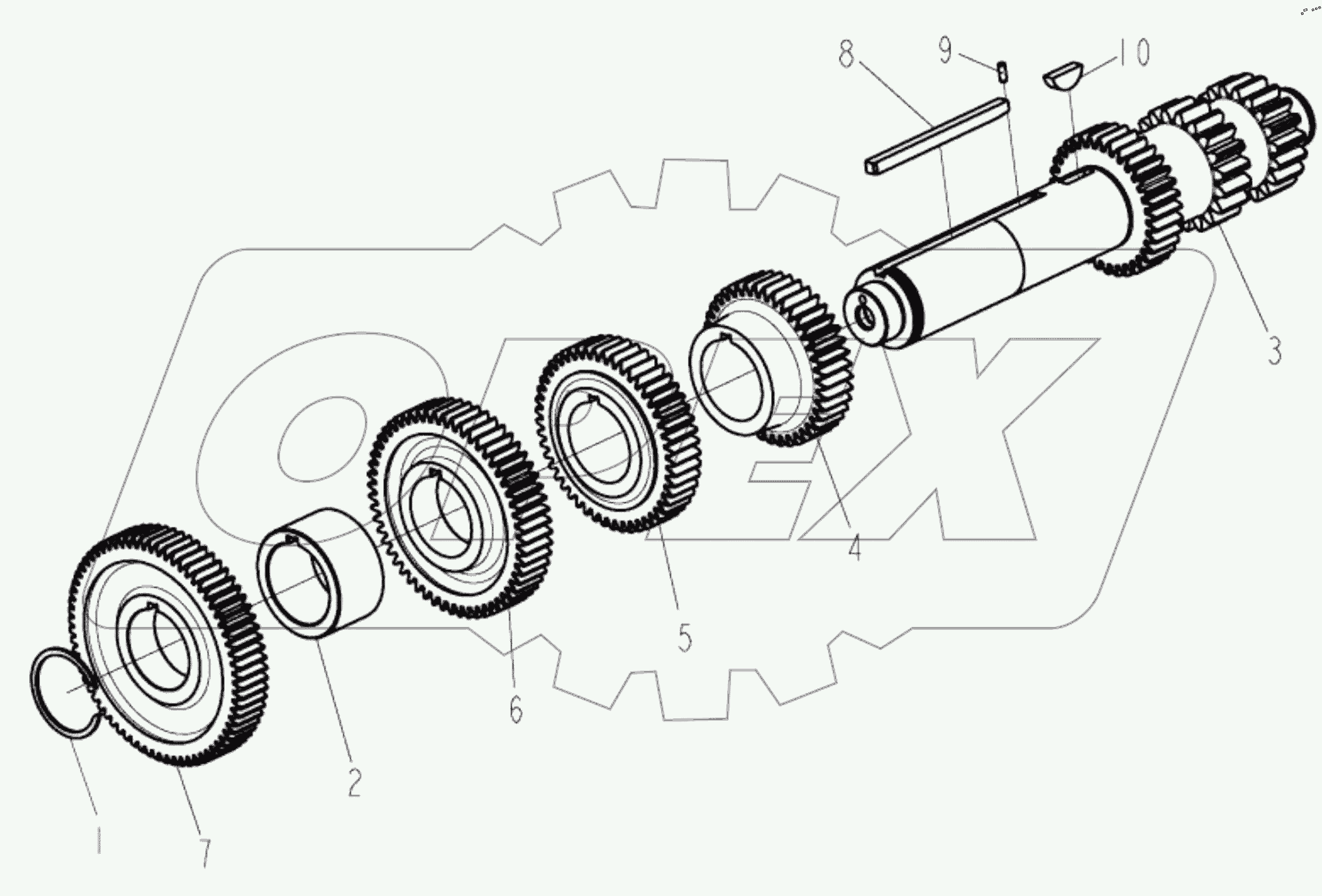  INTERMEDIATE SHAFT ASSEMBLY