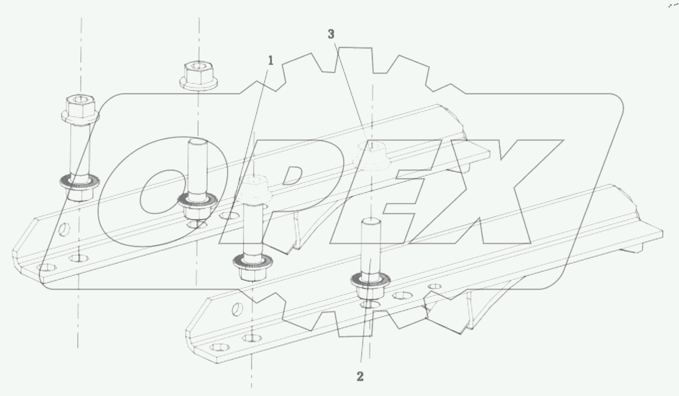 DC97189361057 AIR RESERVOIR FIXATION/Y1
