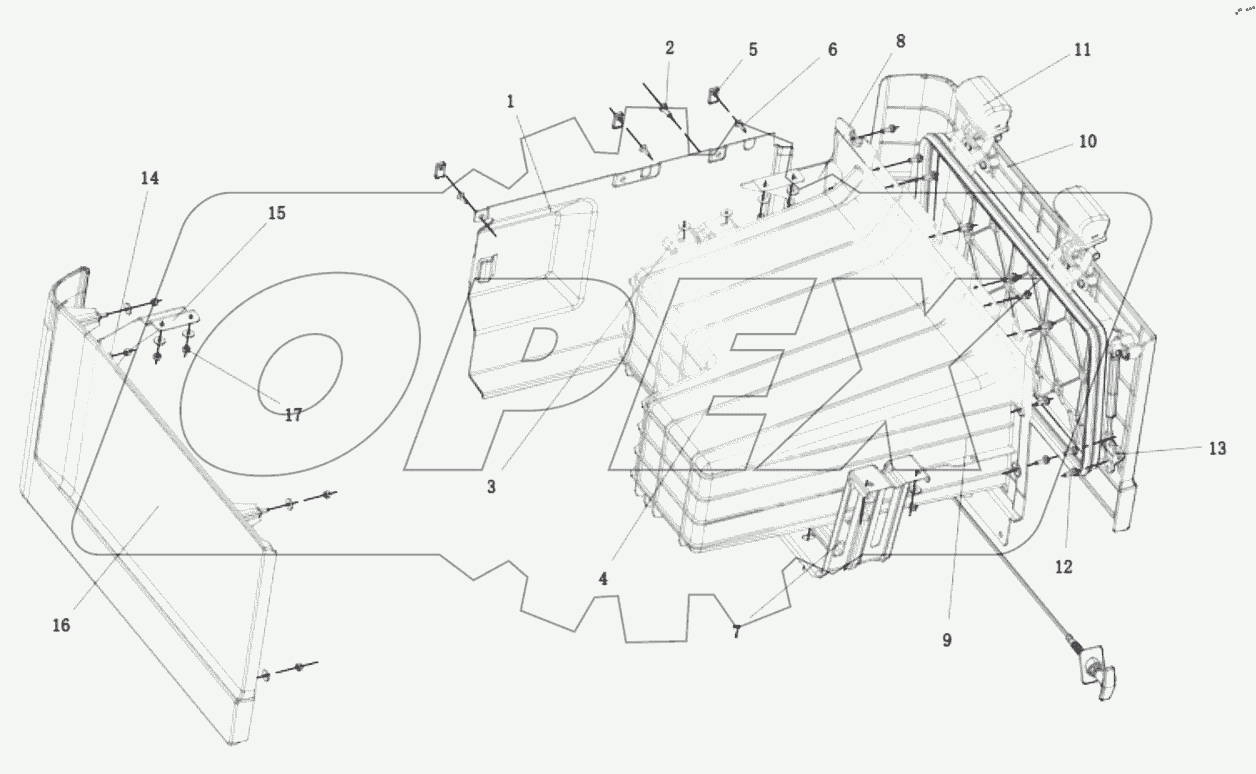  DC14251290026 CONTAINER TOOLBOX
