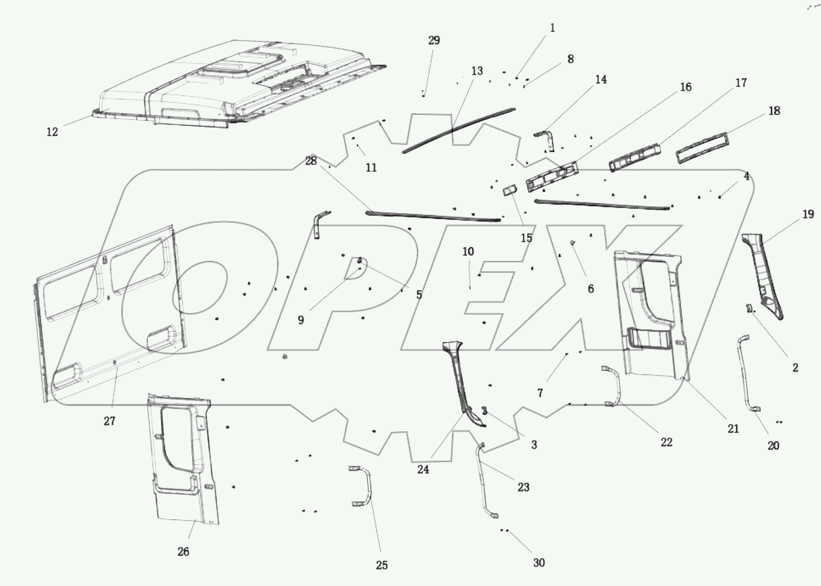 DC14251611116 INTERIOR