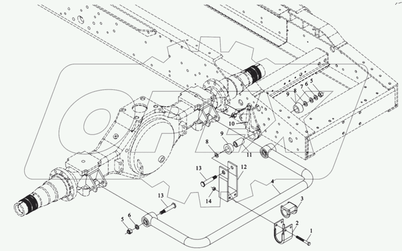  REAR STABILIZER ASSY (DC95319680153)