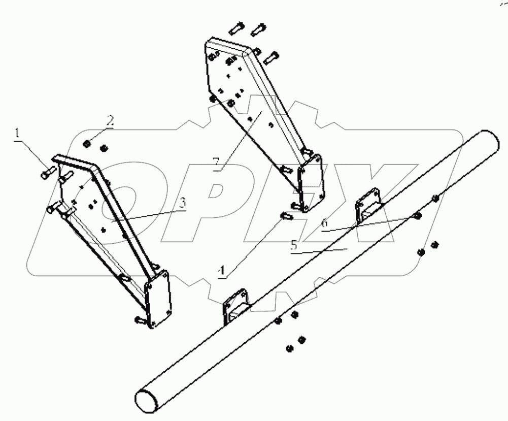  DEFENSIVE DRILL PROTECTION FRAME