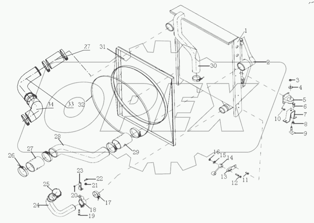  COOLER SYSTEM (F3000/WP12)