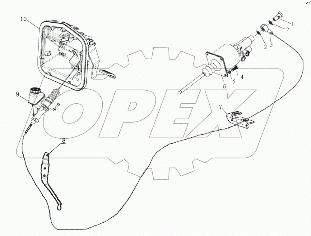  PULL CLUTCH CONTROL DEVICE