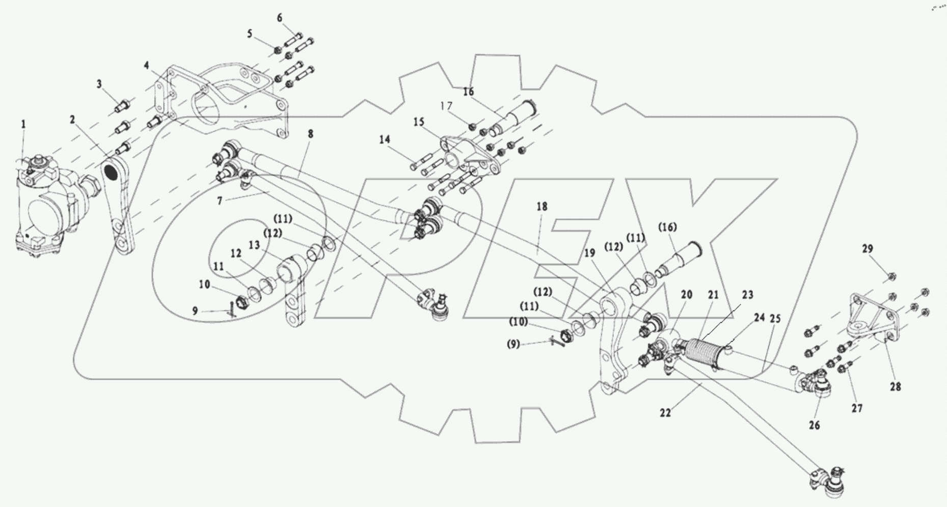  STEERING TRANSMISSION DEVICE