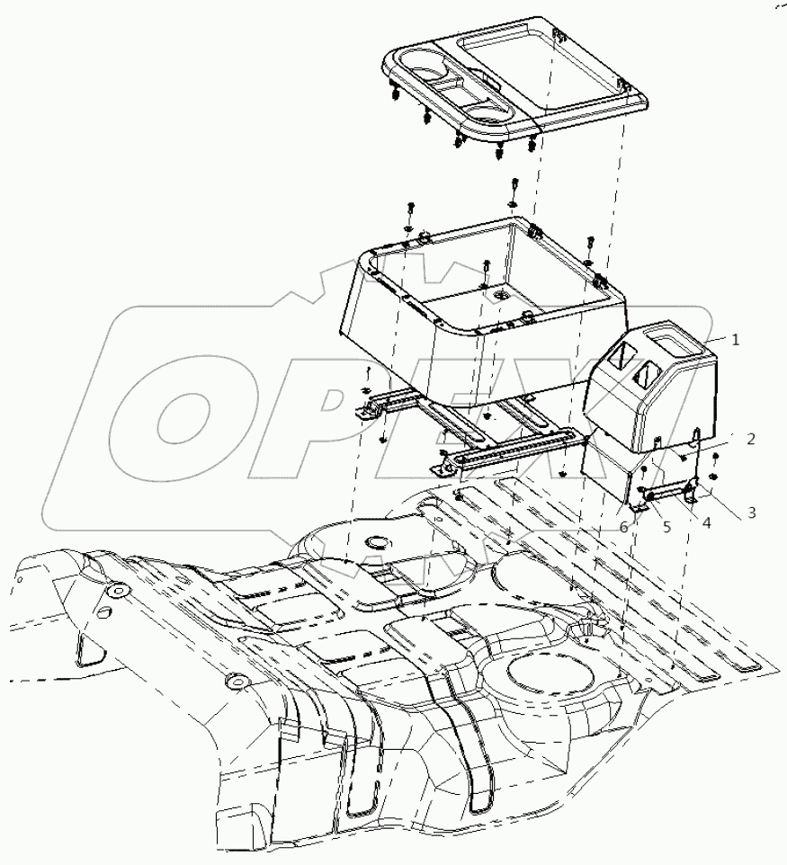  THE INTERIOR TRIM ASSEMBLY