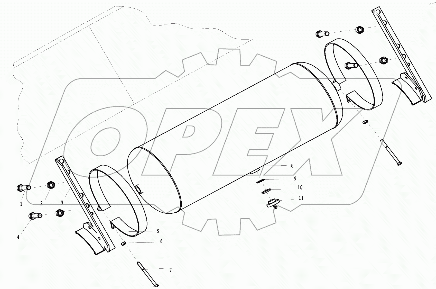  AIR TANK FIXING (Y1)