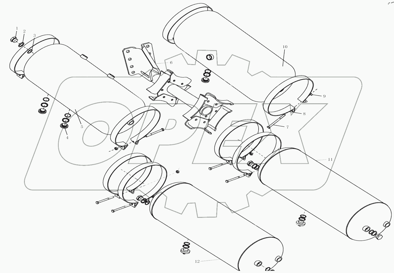  AIR TANK FIXING (C4)