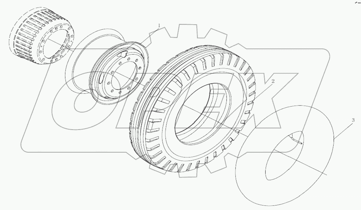  СИСТЕМА КОЛЕС; WHEELING SYSTEM