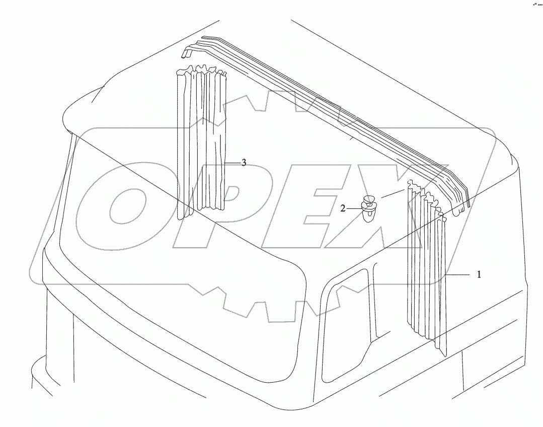  ПОПЕРЕЧНАЯ ШТОРА; TRANSVERSE CURTAIN