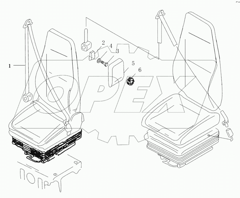  РЕМЕНЬ БЕЗОПАСНОСТИ; SAFETY BELT