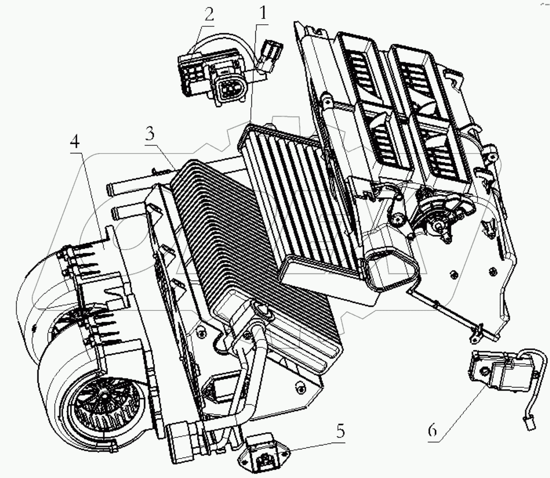  Корпус кондиционера;AIR CONDITIONER BODY