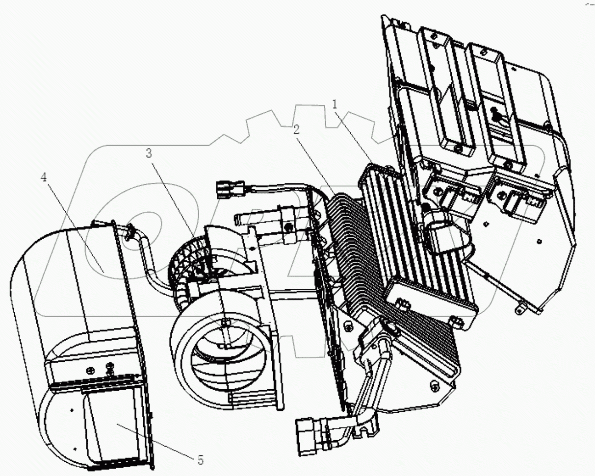  Корпус кондиционера;AIR CONDITIONER BODY