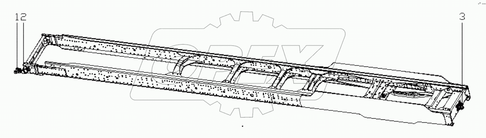  Тяговая передача;DRAW GEAR