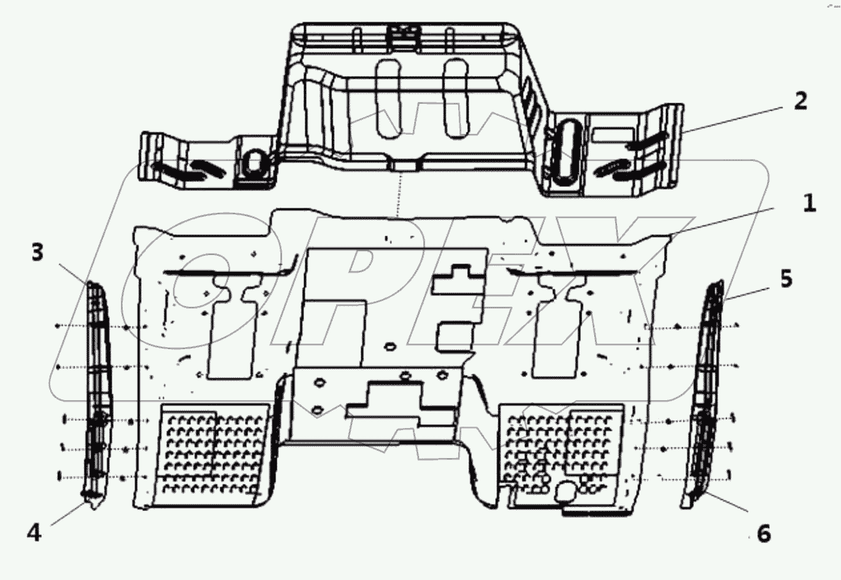  Коврики для пола;FLOOR MATS