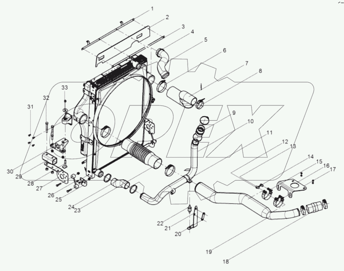  Система охлаждения;COOLER SYSTEM