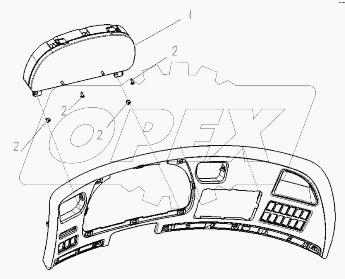  Панель приборов;INSTRUMENT CLUSTER