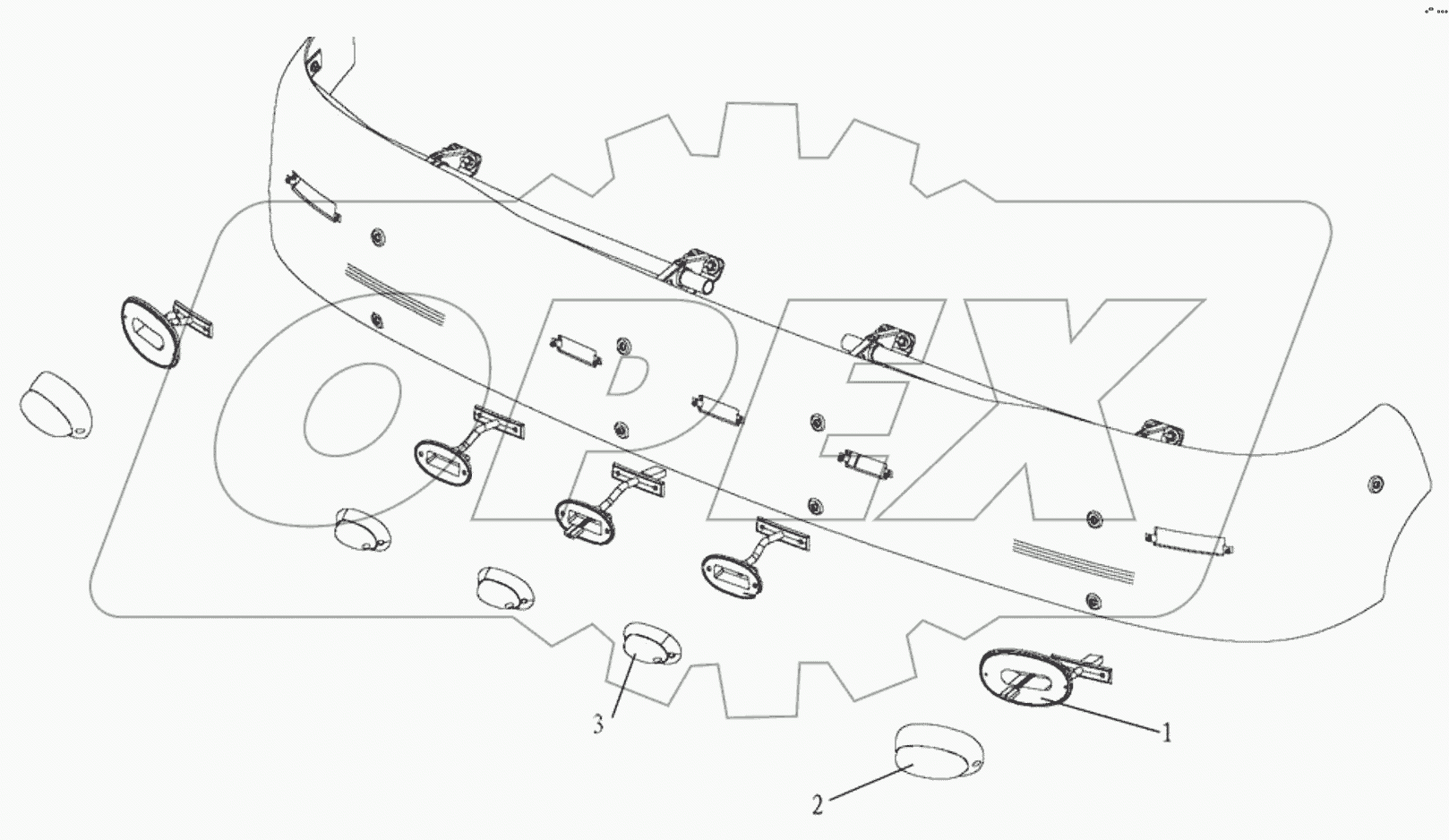  Габаритный фонарь;CLEARANCE LAMP